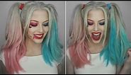 Harley Quinn Halloween Makeup Tutorial | Chloé Boucher