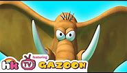 Gazoon: Angry Elephant Cartoon | Funny Animals Cartoons By HooplaKidzTV