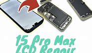 iPhone 15 pro max Change LCD