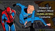 Most Humilitating Spider Suit? The Bombastic Bag-Man Costume in Comics, Video Games Cartoons, & Toys
