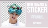 How I make Stickers - Tutorial || pasteljin [ibispaint x]