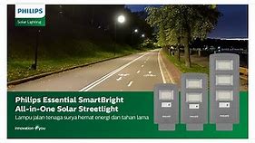 Philips Solar lighting - SmartBright All-In-One Solar streetlight