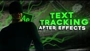 Text Tracking To Face | less than 2 minutes | After Effects Beginner Guide