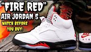 Air Jordan 5 FIRE RED 2020 REVIEW & ON FEET! Worth $200? WATCH BEFORE YOU BUY!