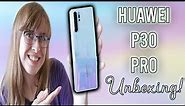Huawei P30 Pro Breathing Crystal 128gb - Unboxing And First Impressions! | ItsBecky