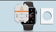 UniqueMe Smartwatch TPU Screen Protector For Apple Watch (With White Circle)
