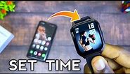 How to SET TIME On Any SmartWatch | FitPro App Time Setting 🔥