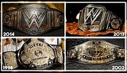 EVERY WWE CHAMPIONSHIP TITLE BELT IN HISTORY (1963-2019)