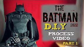 How to Make ' The Batman 2022 ' Costume - Battinson Armour Process Video - Part 1