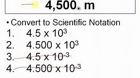 Scientific Notation Practice Conversions 3 - Chemistry & Physics