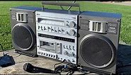 Fisher PH-490 vintage boombox from 1981