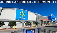 Shopping at Walmart Supercenter in Clermont, Florida - Store 2695