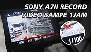Durasi Record Video Kamera Mirrorless Sony A7II Sampai Battery Habis - Batamkamera.com