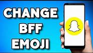 How To Change BFF Emoji On Snapchat (2023 Guide)