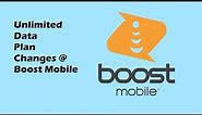 Boost Mobile Unlimited Data Plan Changes!