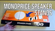 Unboxing: Monoprice MS-01 Black Speaker Stands