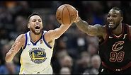 LeBron James vs Kevin Durant! Stephen Curry Dunk! Warriors vs Cavs 2017-18 Season
