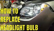 2008-2012 Chevy Malibu Headlight Bulb Replacement FAST AND EASY