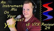 sE Electronics V7X Instrument Mic - Sound Speeds Review
