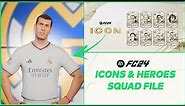 How To Install EA FC 24 Icons & Heroes Squad File For PC