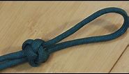 How To Tie A Decorative Paracord Diamond Knot/Knife Lanyard Knot