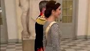Princess Mary & Prince Frederik Arrive At State Banquet Spain Visit Denmark #princessmary