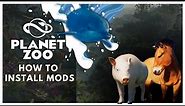 How To Install Mods In Planet Zoo | Mod Tutorial |