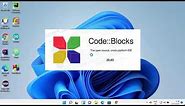 How to Install CodeBlocks IDE on Windows 11 with Compilers ( GCC , G++)