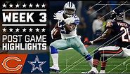 Bears vs. Cowboys | NFL Week 3 Game Highlights