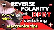 Reverse Polarity Switching / DPDT switch wiring - by VOGMAN