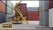 Side Loader Truck Delivery - Port Shipping Containers