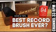 The best record cleaning brush ever made | ORIGINAL DISCWASHER D4 REVISITED