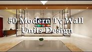 50 Modern Tv wall units design || ideas living room || 2021||
