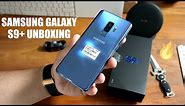 Samsung Galaxy S9+ Unboxing Hands On : Exynos Coral Blue India Retail