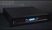 The Rockville RPA16 3000w RMS 2 Channel Professional Power Amplifier is a CRAZY Powerful amp (DEMO)