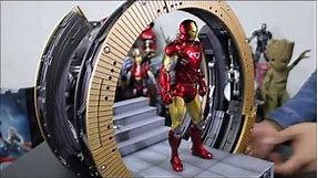 First Look ! 1/9 Iron Man Mark 6 X Moving Gantry [Avengers] by King Arts