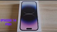 Iphone 14 Pro Unboxing | Purple 256Gb |