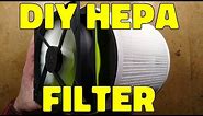 DIY cheap & quiet HEPA air cleaner