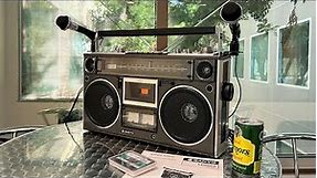 Sanyo M9994 vintage boombox from 1978 pristine!