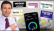 BEST UNLIMITED DATA PLAN (HONEST REVIEW) - Verizon, AT&T, T-Mobile & Metro