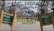 Discover the largest campground in Banff: Tunnel Mountain Village