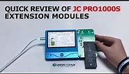 A Quick Review of JC PRO1000S and Extensional Modules