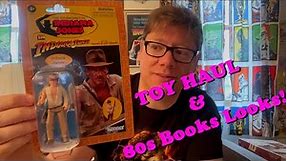 Toy Haul and 80s Books