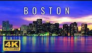 BOSTON , USA 🇺🇸 - [4K] | Drone View of Boston in 4K