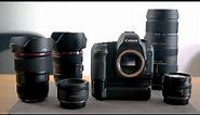 canon affordable full frame lenses for 5D