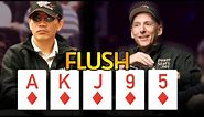 ALL IN With a FLUSH For 2,000,000 at WPT Final Table