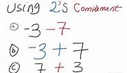 2's Complement (Addition and Subtraction)