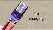Rebuild Micro USB cable fast charging at home