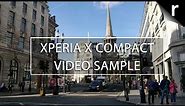 Sony Xperia X Compact camera test video sample (Full HD 30FPS)