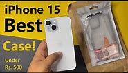 iPhone 15❤️| 3 Best Cases | Back Cover | Affordable💯 | Under Rs. 500 | Oct 2023 |
